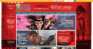 Cinema Blend homepage takeover