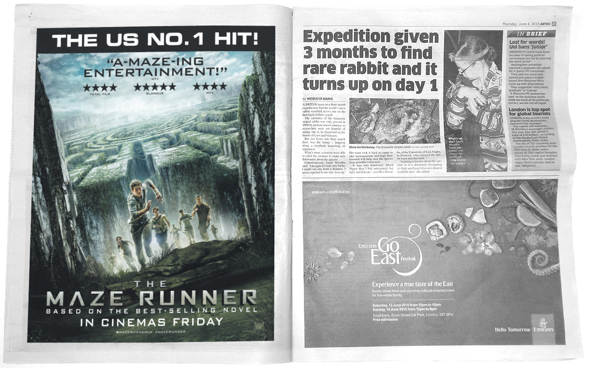 Press ad